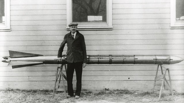 داستان رابرت گدارد و نخستین موشک مایع‌سوز جهان