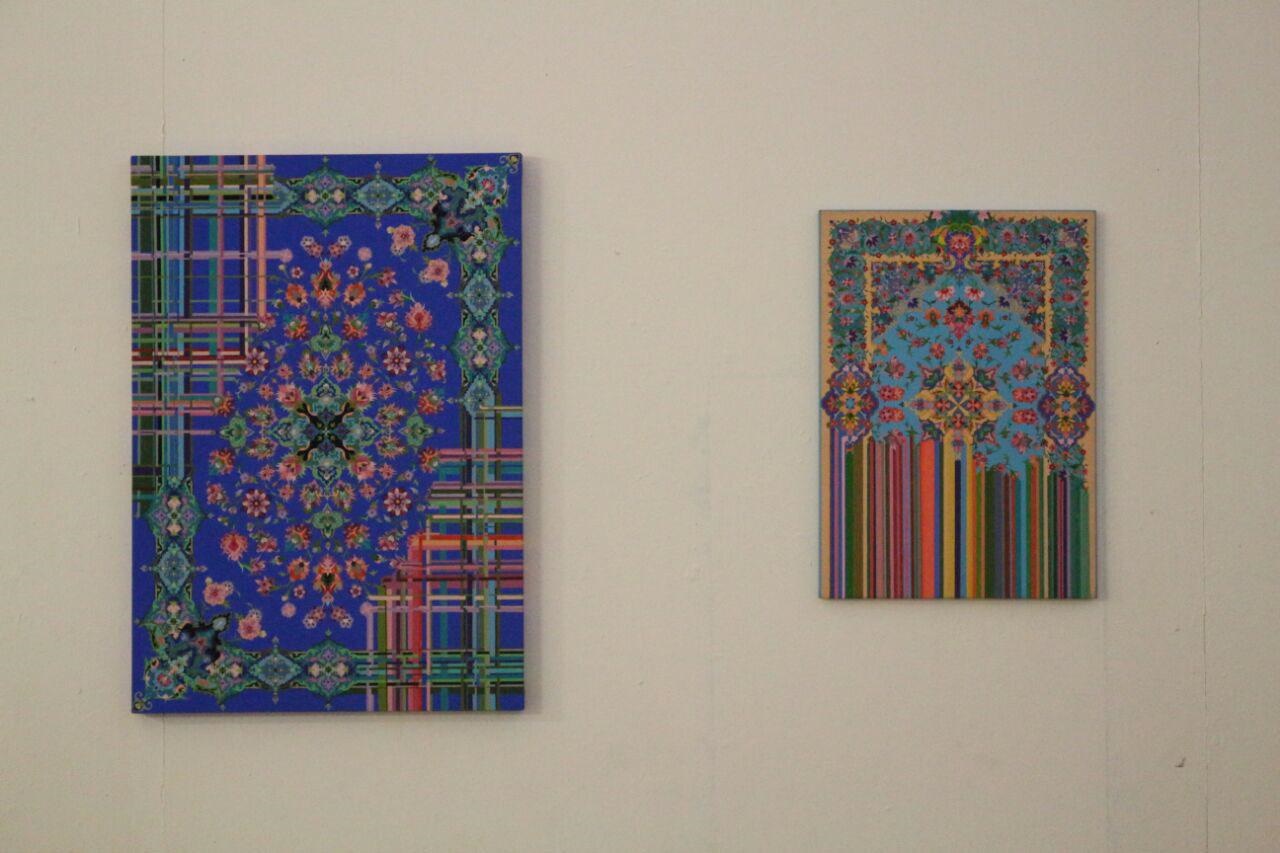 وقتی ترکیب طرح فرش ایرانی و نقاشی، ایتالیایی‌ها را مجذوب می‌کند