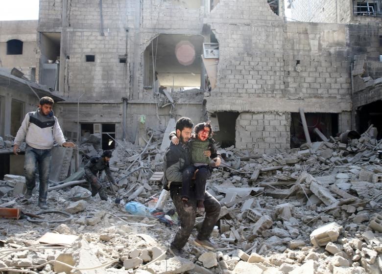 تصاویر | افزایش تلفات غیرنظامیان در جنگ سوریه‎