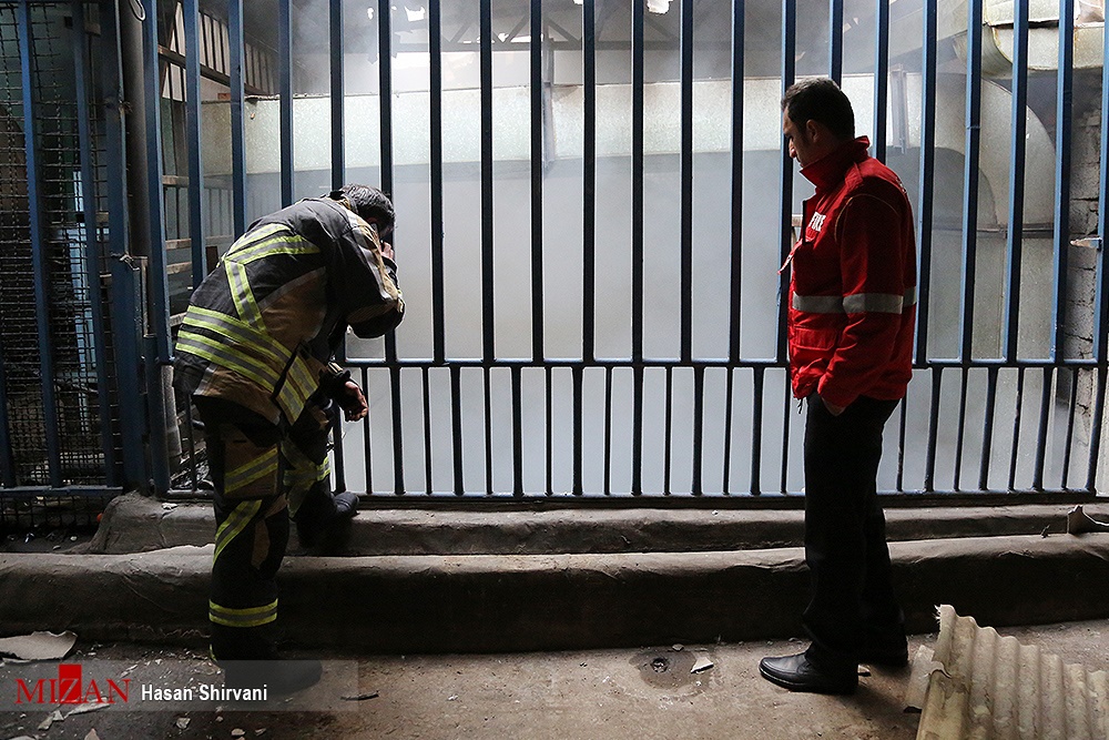 پادکست | شیوه اطفای حریق آتش‌نشانی در ساختمان در‌ آستانه ریزش وزارت نیرو