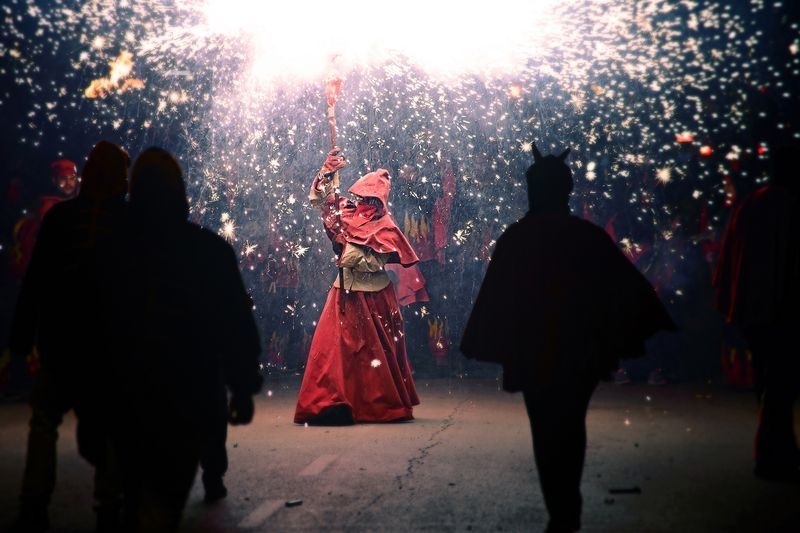 عکس | جشنواره آتش‌بازی کاتالونیا در عکس روز نشنال  جئوگرافیک
