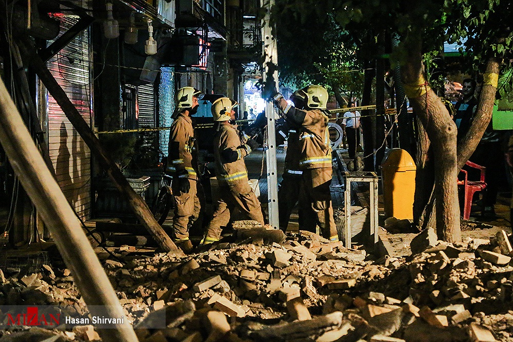 انفجار در بازار تهران/ مصدومیت شدید مرد ۶۰ ساله