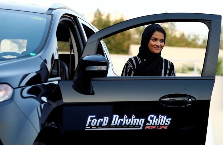 تصاویر | آموزش رانندگی ویژه زنان در عربستان