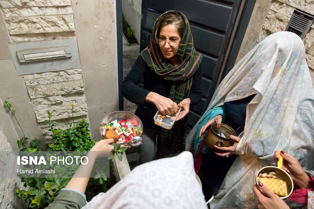 تصاویر | رسم دیرینه قاشق‌زنی در یوسف‌آباد تهران