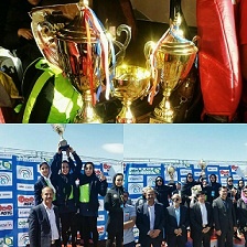 بانوان دوگانه کار حمل و نقل راشد گوهر زنجان عنوان قهرمانی کشوری را کسب کردند