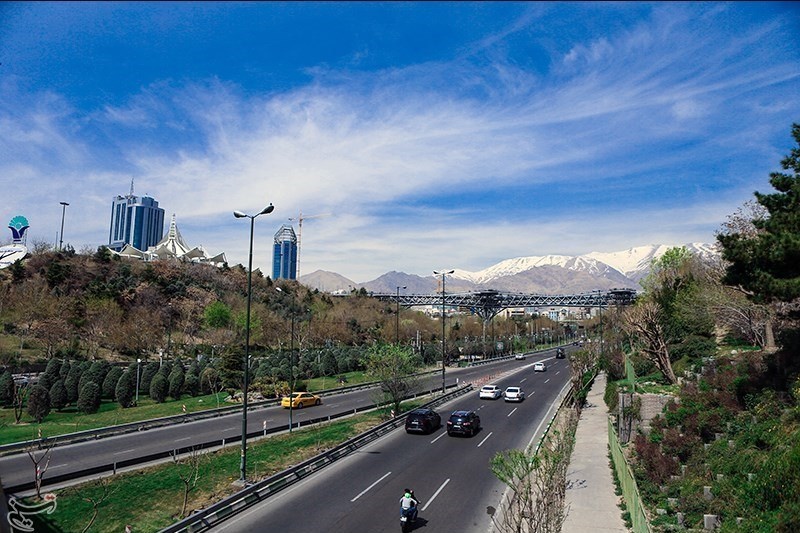 تصاویر | هوای پاک تهران در ایام نوروز