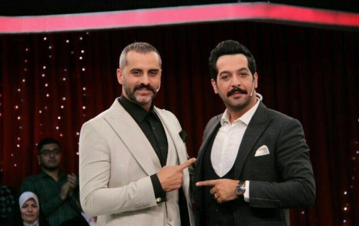 مشت‌زنی کامران تفتی و علیرام نورایی در «وقتشه»/ عکس 