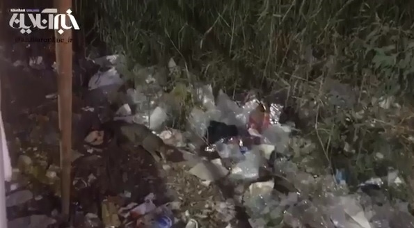 فیلم | وضعیت وخیم رهاشدن زباله‌ها در آبادان