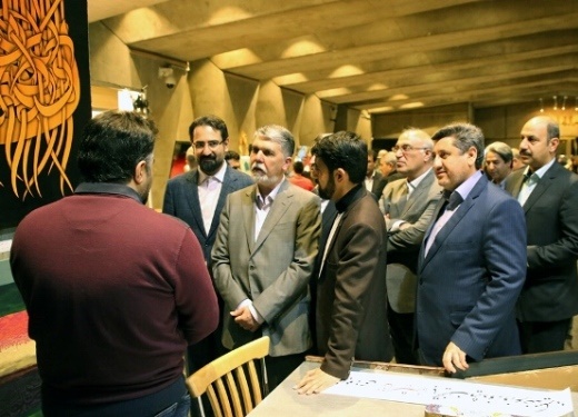 دیدار وزیر فرهنگ و ارشاد اسلامی از ویژه برنامه‌های نوروزی برج آزادی/ عکس