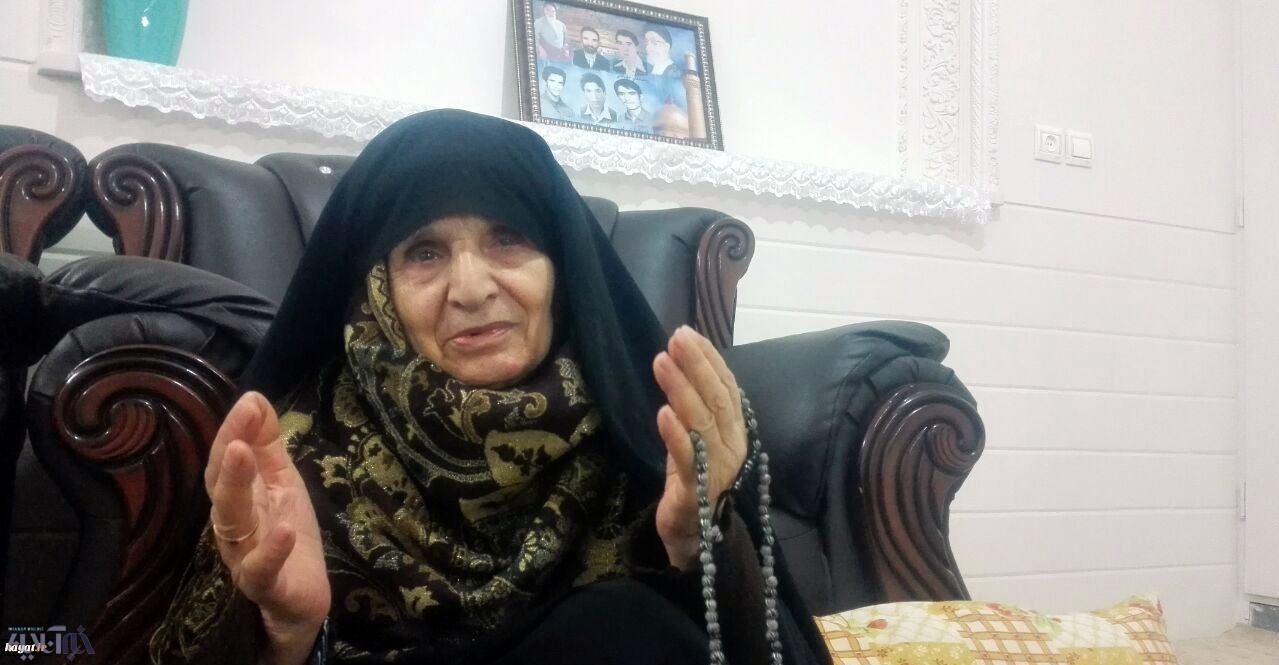 مادر شهید رمضانعلی چهرقانی: برای فرزندم گریه نمی‌کنم