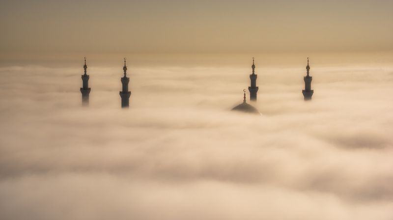 عکس | مسجدی بالاتر از ابرها در عکس روز نشنال جئوگرافیک