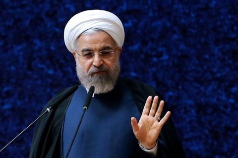 فیلم | روحانی: تاریخ می‌گوید که هیچ‌کس نباید نگران موشک یا تقویت بنیه دفاعی ایران باشد