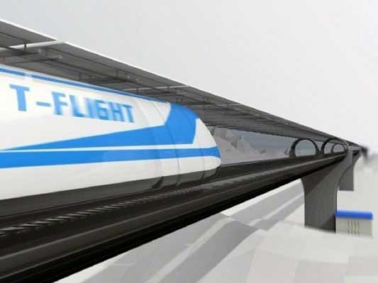 پیشرفته‌ترین قطار چین با سرعت ۱۰۰۰ کیلومتر بر ساعت