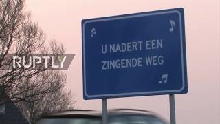 فیلم | تعطیلی جاده‌های آواز خوان هلند با شکایت همسایگان