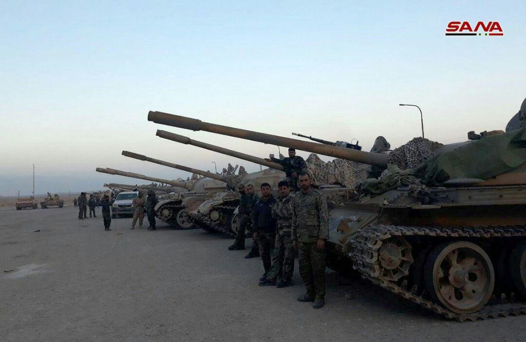 تصاویر| جیش ا‌لاسلام سلاح‌های پیشرفته خود را به ارتش سوریه تحویل داد