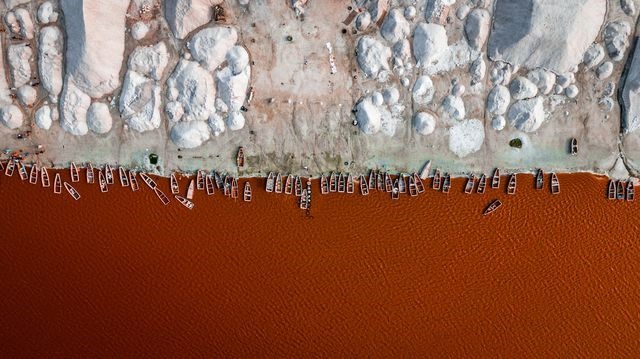 عکس | رودخانه سرخ سنگال در عکس روز نشنال جئوگرافیک