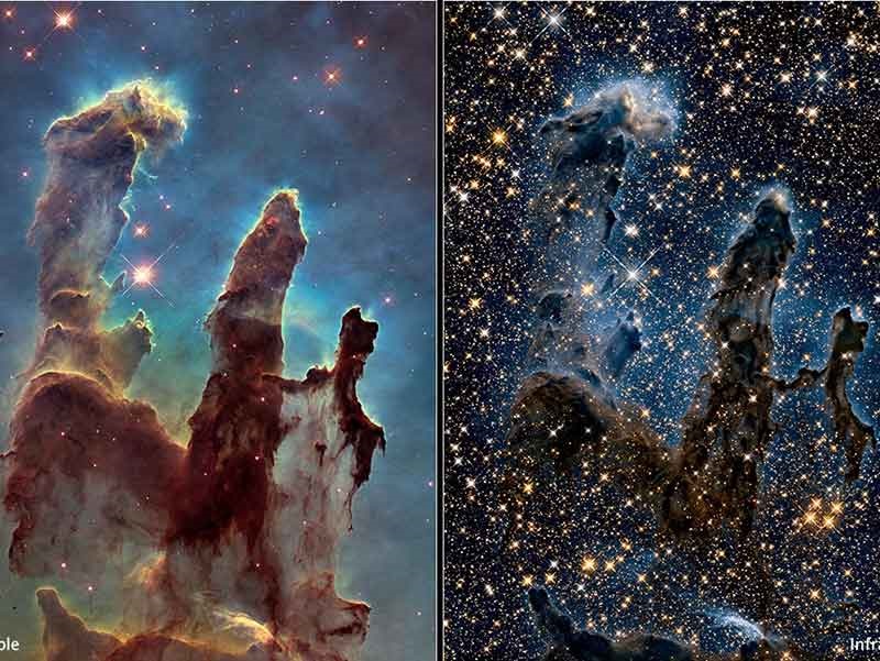 جذاب‌ترین عکس نجومی تاریخ: ستون‌های آفرینش 