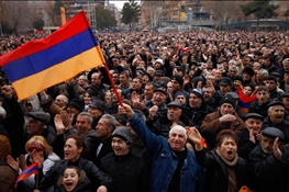 11 روز آشوب در ارمنستان؛ نخست‌وزیر به خواست مردم کنار رفت