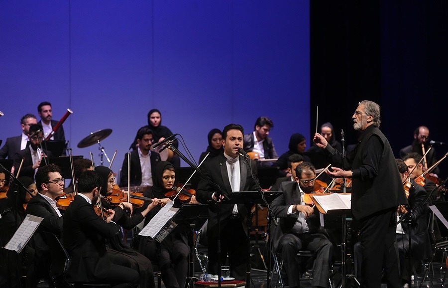 تصاویر | اجرای کنسرت ارکستر ملی ایران به رهبری فریدون شهبازیان