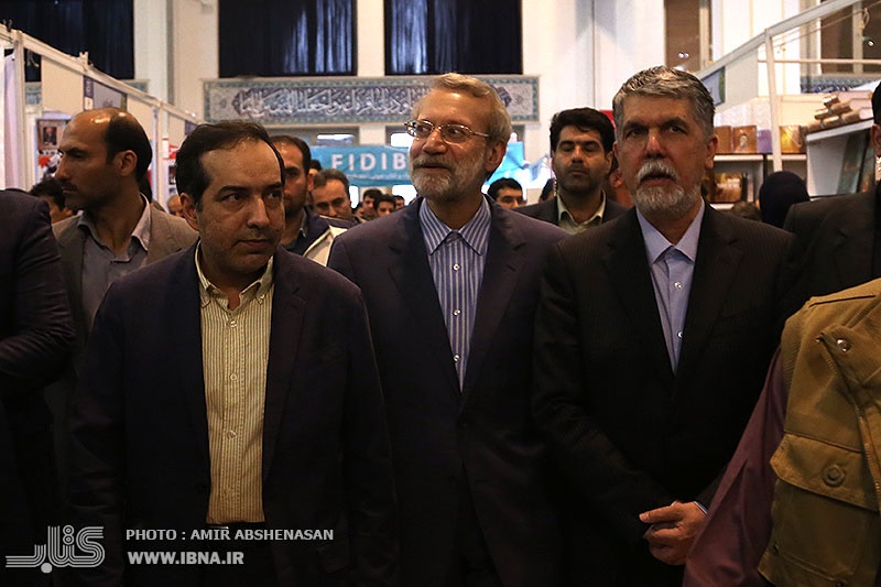 تصاویر | بازدید رئیس‌مجلس از سی‌ویکمین نمایشگاه بین‌المللی کتاب تهران