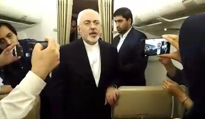 ظریف راهی تهران شد؛ آغاز آخرین تلاش‌ها برای حفظ برجام