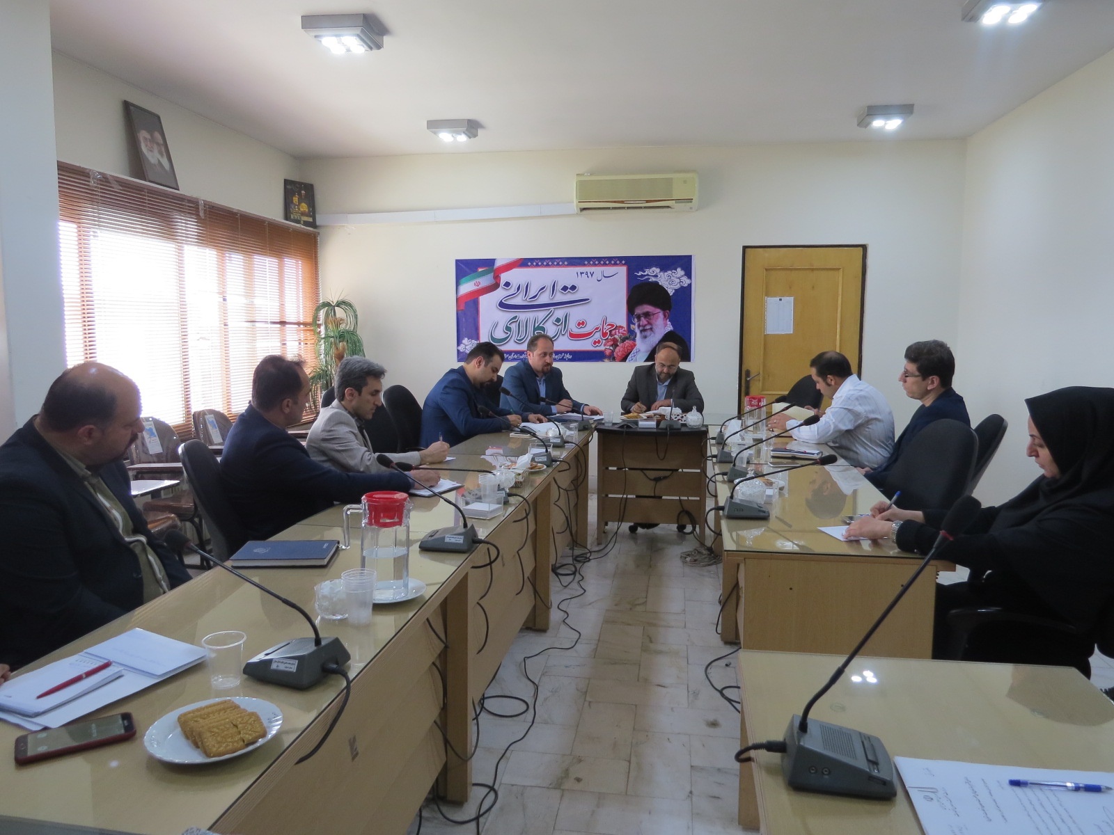 اولین نشست شورای اطلاع رسانی سازمان صنعت ، معدن و تجارت استان سمنان تشکیل شد