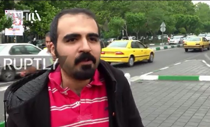 فیلم | واکنش مردم تهران به اظهارات اخیر نتانیاهو از دریچه دوربین شبکه روس