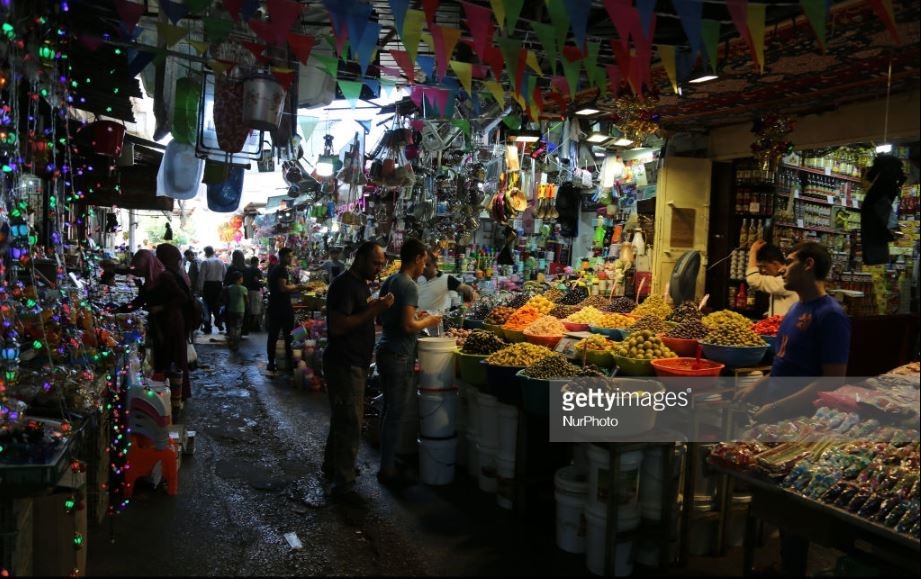 تصاویر | حال و هوای بازار غزه در ماه رمضان