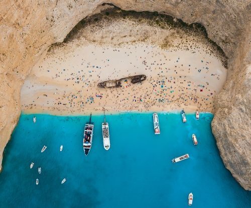 عکس | لاشه کشتی یونانی در عکس روز نشنال جئوگرافیک 
