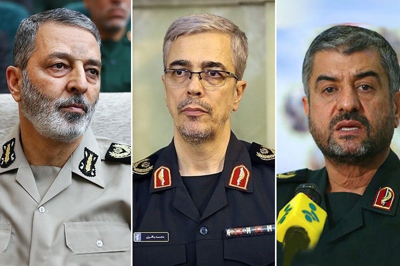 پاسخ کوبنده فرماندهان نیروهای نظامی ایران به آمریکا