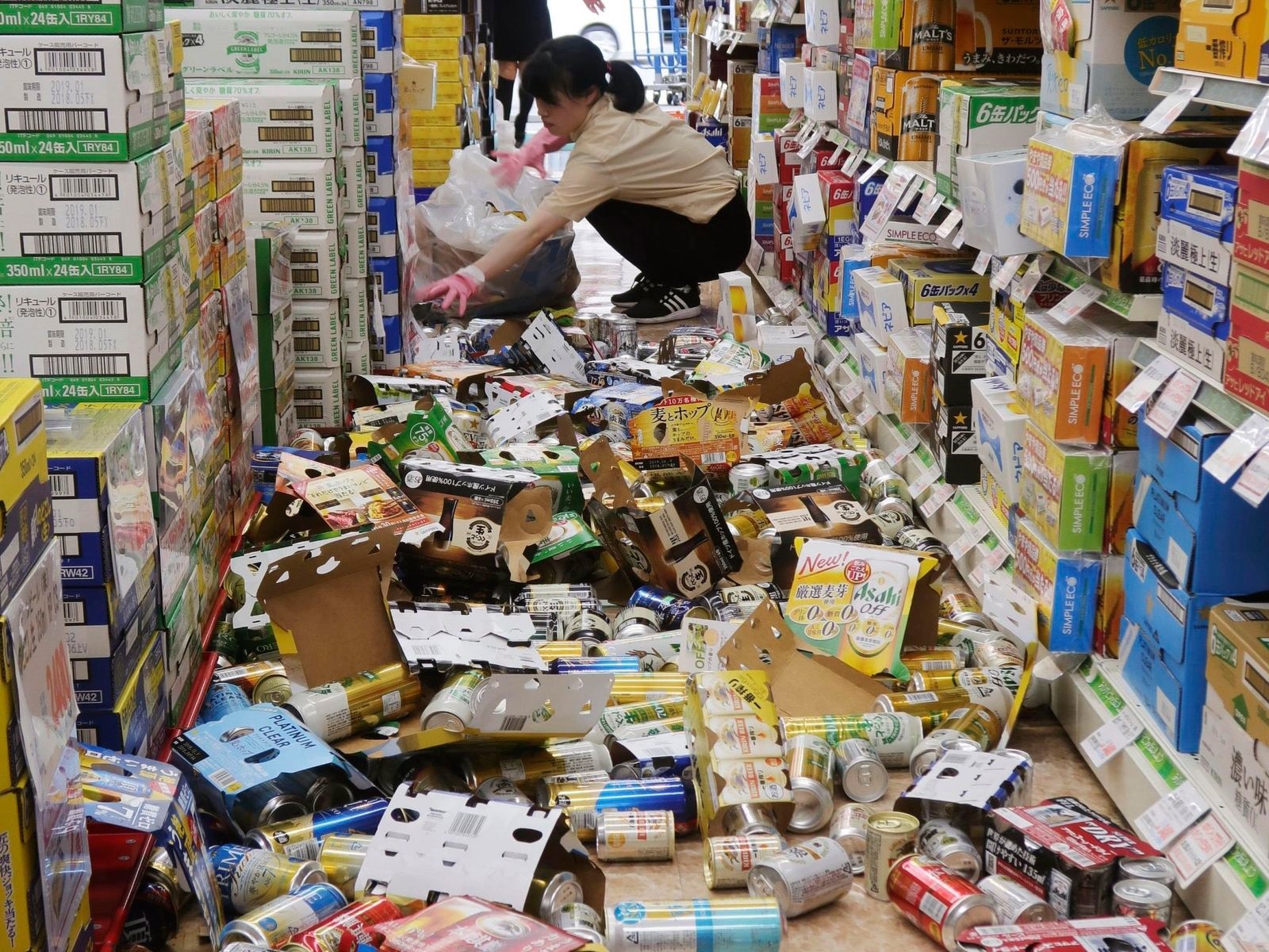 فیلم | لحظه هولناک شروع زلزله در ژاپن