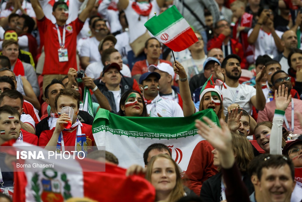 تصاویر | حاشیه دیدار تیم‌های ایران و اسپانیا در دور دوم مرحله گروهی