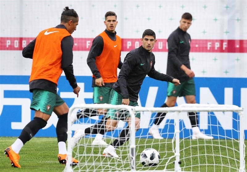فیلم | گزارش اختصاصی خبرآنلاین از آخرین تمرین باز تیم پرتغال