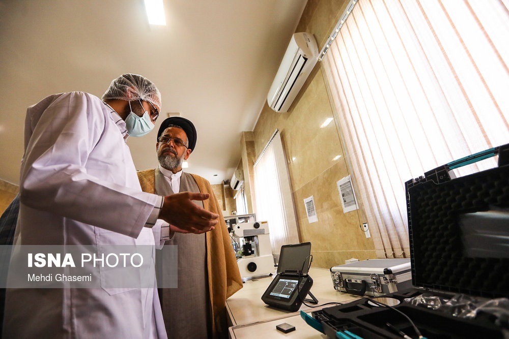 تصاویر | بازدید وزیر اطلاعات از سایت هسته‌ای فردو