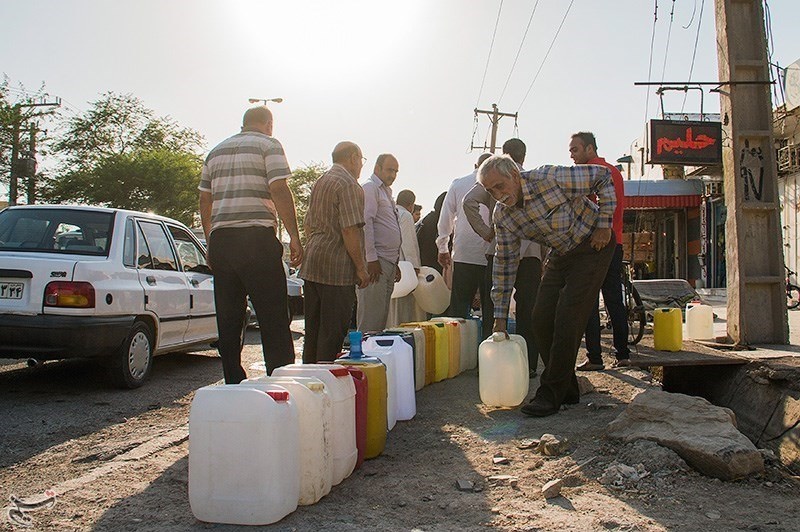 تصاویر | بحران آب در آبادان