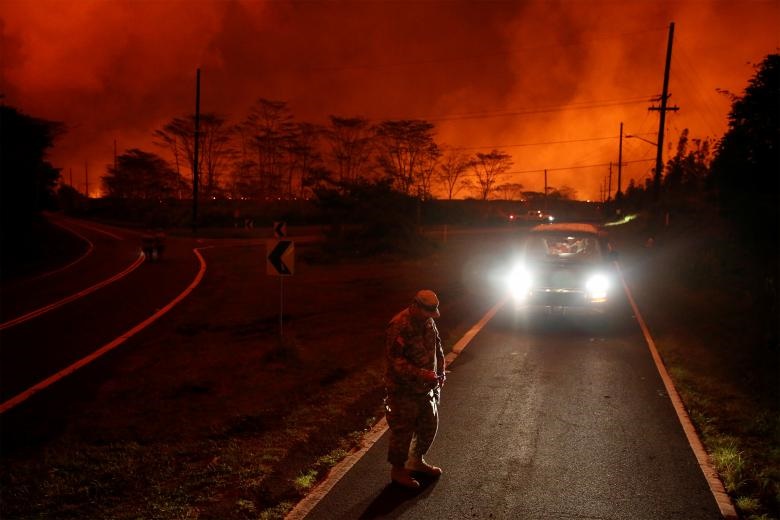 تصاویر | جهنمی که گدازه‌های آتشفشان در هاوایی درست کردند
