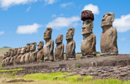 کشف چگونگی نصب کلاه‌های سنگی روی سر مجسمه‌های باستانی جزیره ایستر 