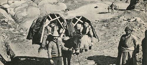 عکس | مسافرت یک خانواده قجری در سال ۱۹۱۳