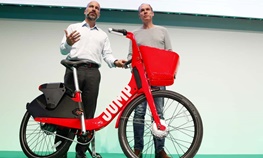 راه‌اندازی سرویس به اشتراک‌گذاری دوچرخه برقی در آلمان توسط اوبر