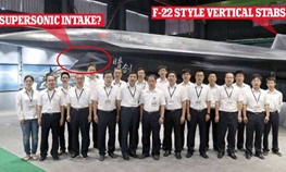 شمشیر سیاه: جنگنده مافوق صوتِ بدون سرنشین چین با هدف شکست آمریکا / عکس