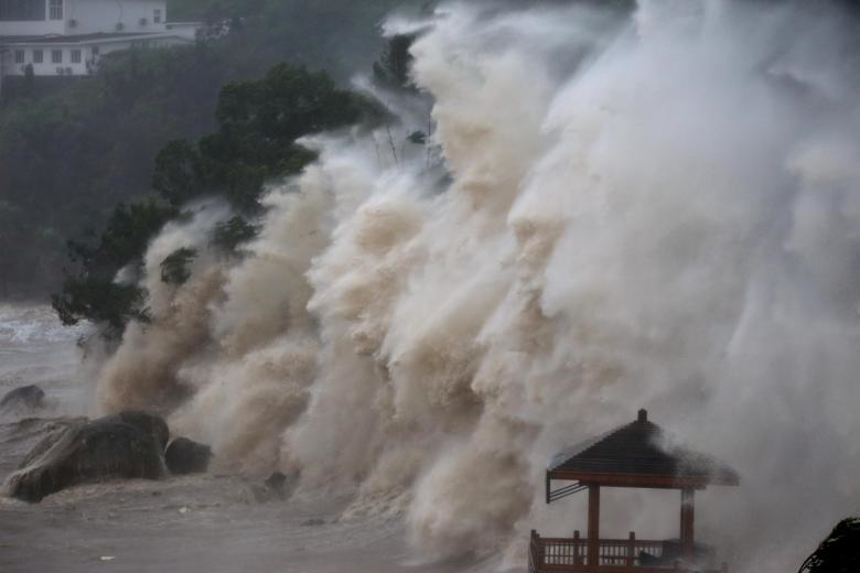 تصاویر | سوپر طوفان ماریا در تایوان و چین‎