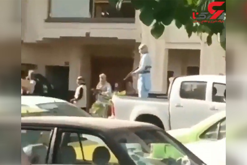 فیلمی که از حمله دیروز داعش در تهرانپارس منتشر شده است!