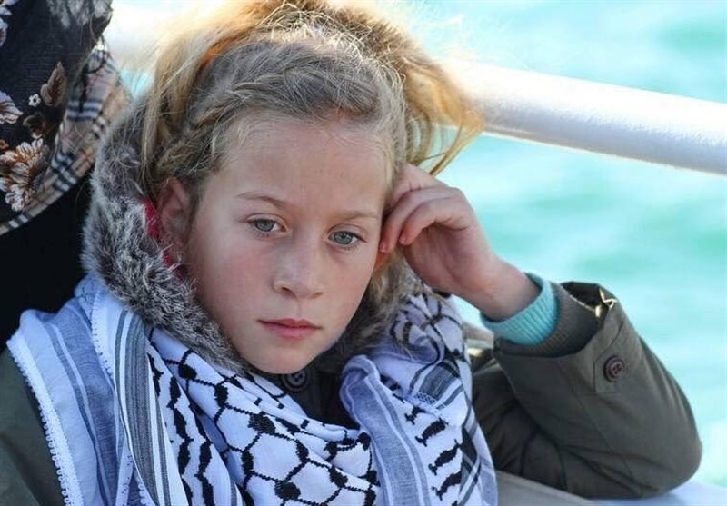 آزادی دختر نوجوان و نماد مقاومت فلسطین از زندان پس از ۸ ماه/ عکس