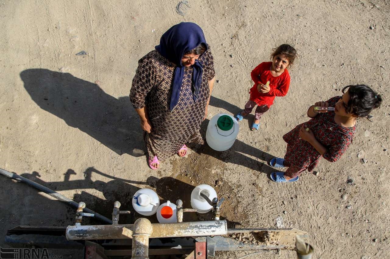 تصاویر | روستاهایی که هنوز از آب لوله‌کشی محرومند