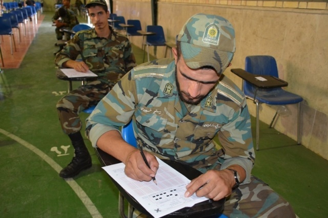 برگزاری اولین آزمون ادواری سربازان در اداره کل فنی حرفه ای لرستان 