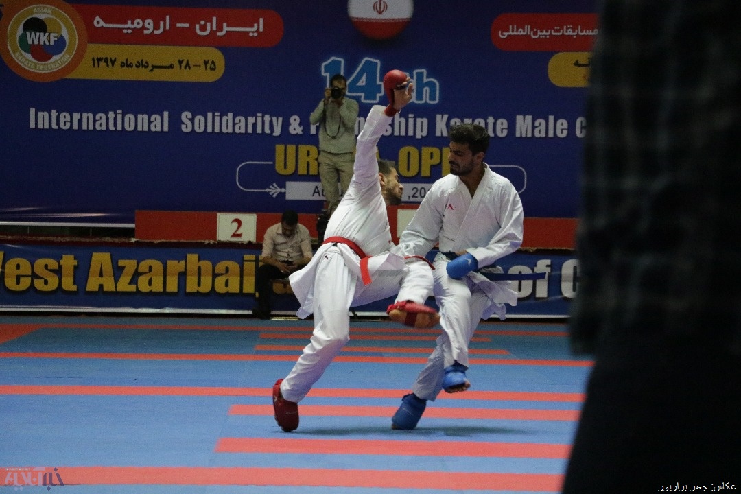 تصاویر | مراسم پایانی مسابقات بین‌المللی کاراته