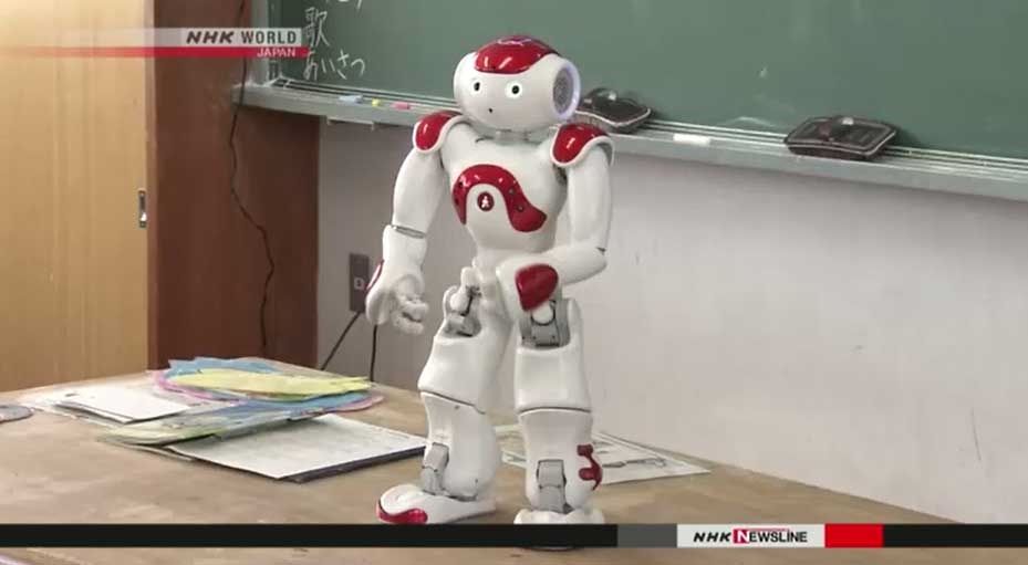 تجهیز مدارس ابتدایی ژاپن به ربات‌های انگلیسی‌زبان