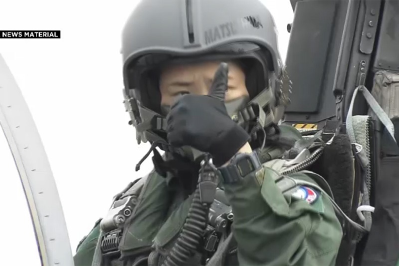 فیلم | اولین خلبان زن هواپیمای جنگنده در ژاپن