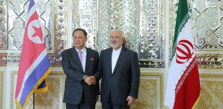 عکس | وزیر خارجه کره شمالی به دیدار ظریف آمد