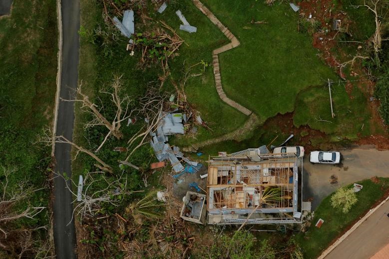 تصاویر | خسارات طوفانی که ۳ هزار قربانی گرفت